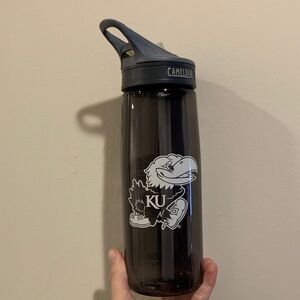 Camelbak KU Jayhawk Dark Gray Water Bottle